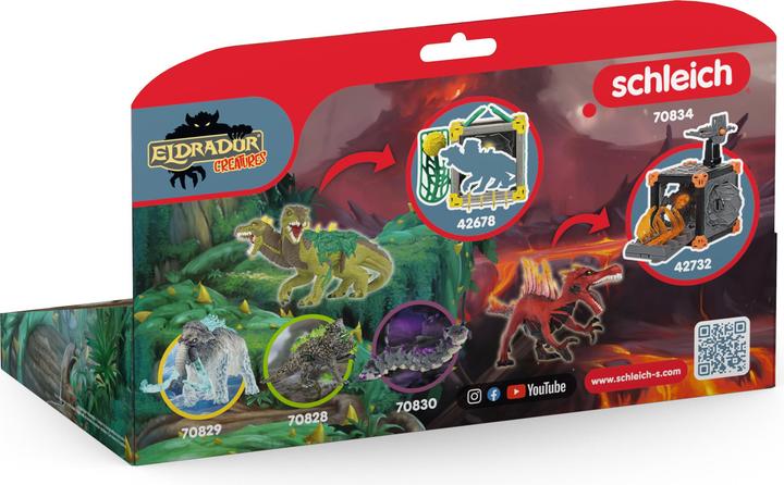 Produktbild Schleich Feuersaurier vs. Dschungelechse