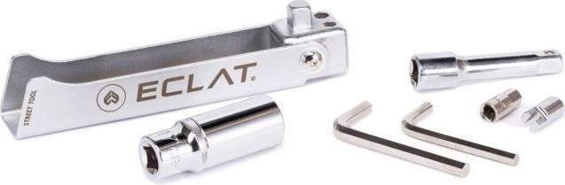 Actual product image Eclat STREET multi tool, alloy, cr-mo, silver