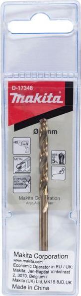 Actual product image Makita Drill HSS-CO 4.0x75mm (4.00 mm)
