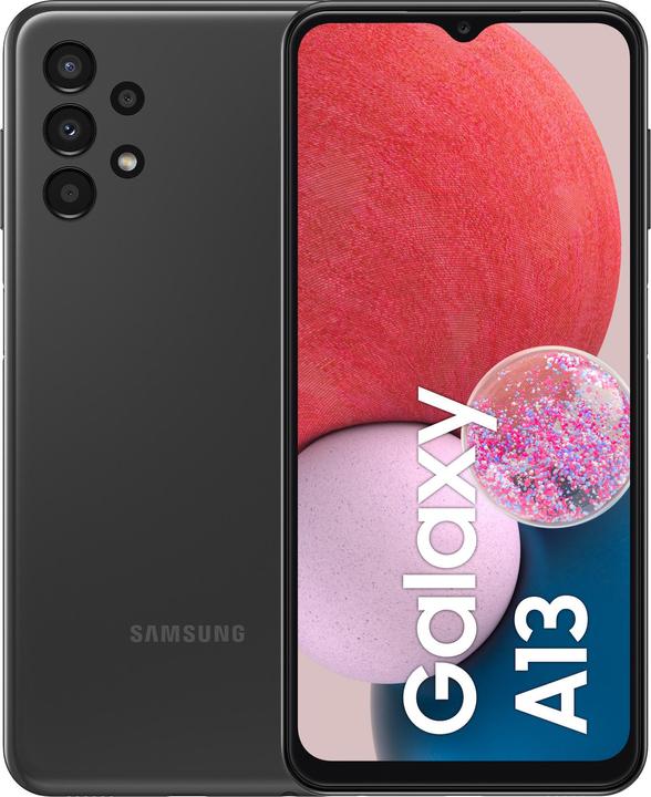 Samsung Galaxy A13 (128 GB, Black, 6.60", Dual SIM, 50 Mpx, 4G)