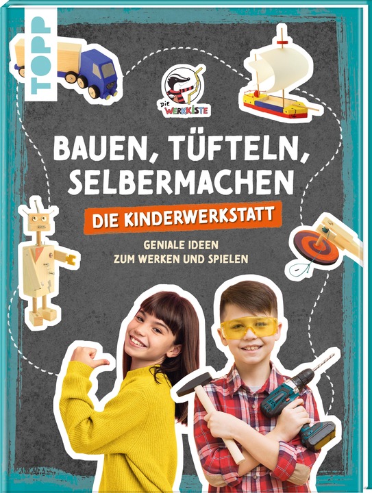 Produktbild Bauen, Tüfteln, Selbermachen. Die Kinderwerkstatt (Deutsch, Pelle Krautwald, Die Werkkiste, 2024)