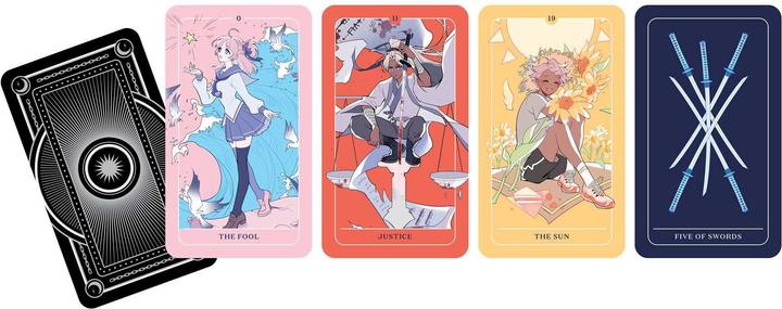 Produktbild Anime Tarot: Explore the Archetypes, Symbolism, and Magic in Anime (Englisch, Natasha Yglesias, 2022)