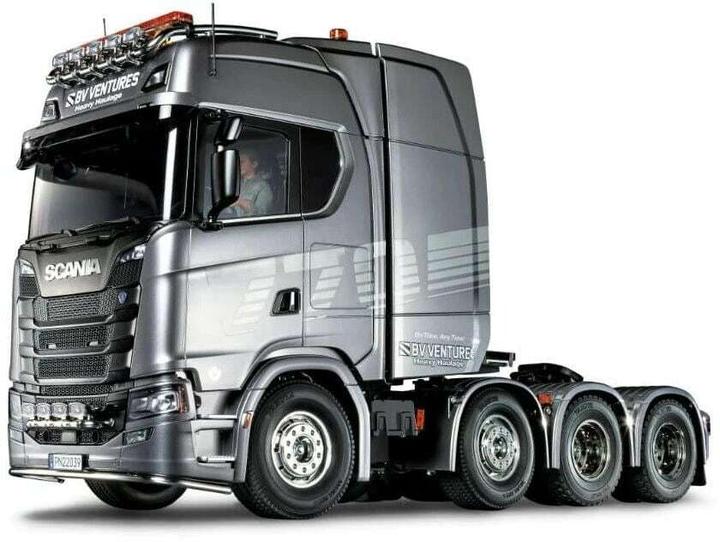 Image du produit Tamiya Scania 8x4/4 Gun Metal (Kit)