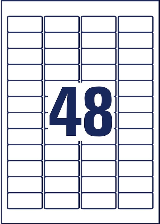 Produktbild Avery Sicherheitsetiketten L6113-20