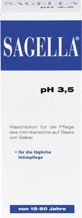 Image du produit Sagella Lotion lavante pH 3,5, 100 ml de lotion (100 ml, Lotion de toilette intime)
