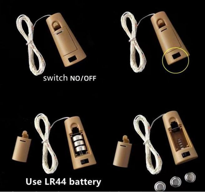 Produktbild MU Classic Joy Series LED Flaschenlicht (2 m)