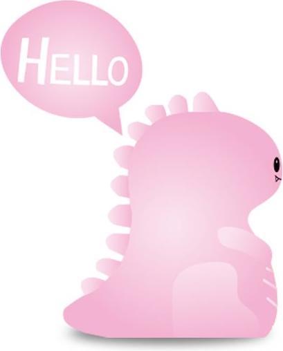 Actual product image MU Style LED night light with colour changing function