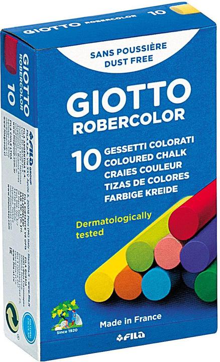 Produktbild Giotto Robercolor - Wandtafel-Kreiden (Multicolor, 10 x)