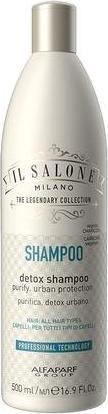 Actual product image Il Salone Milano Professional Detox Shampoo for All Hair Types 16.9 Fl. Oz. / 500ml (500 ml, Liquid shampoo)