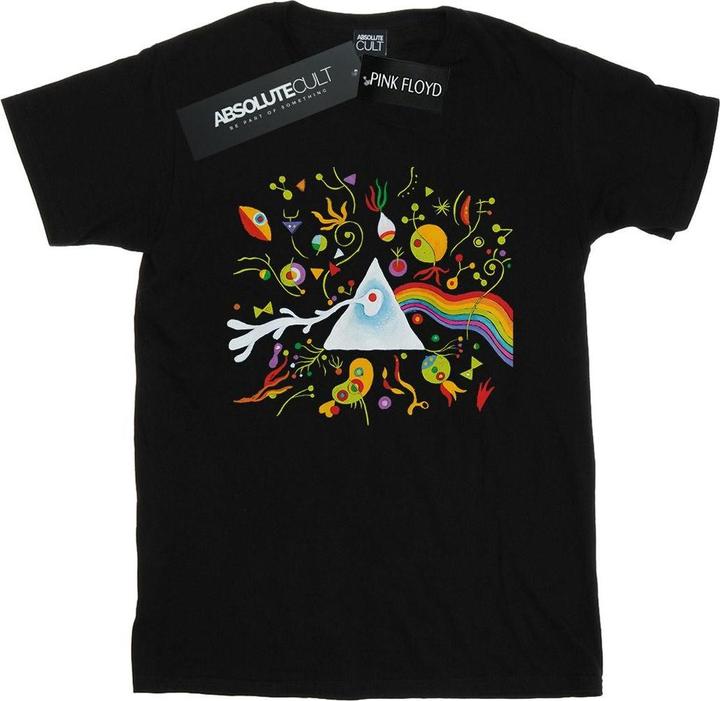 Immagine prodotto Pink Floyd Miro 70s Prism Maglietta Ampia Donna (4XL)