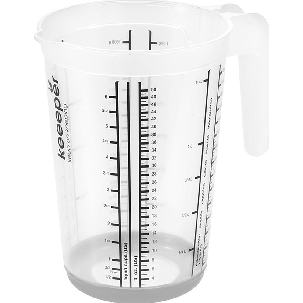 keeeper Massbecher, Messbecher, Transparent