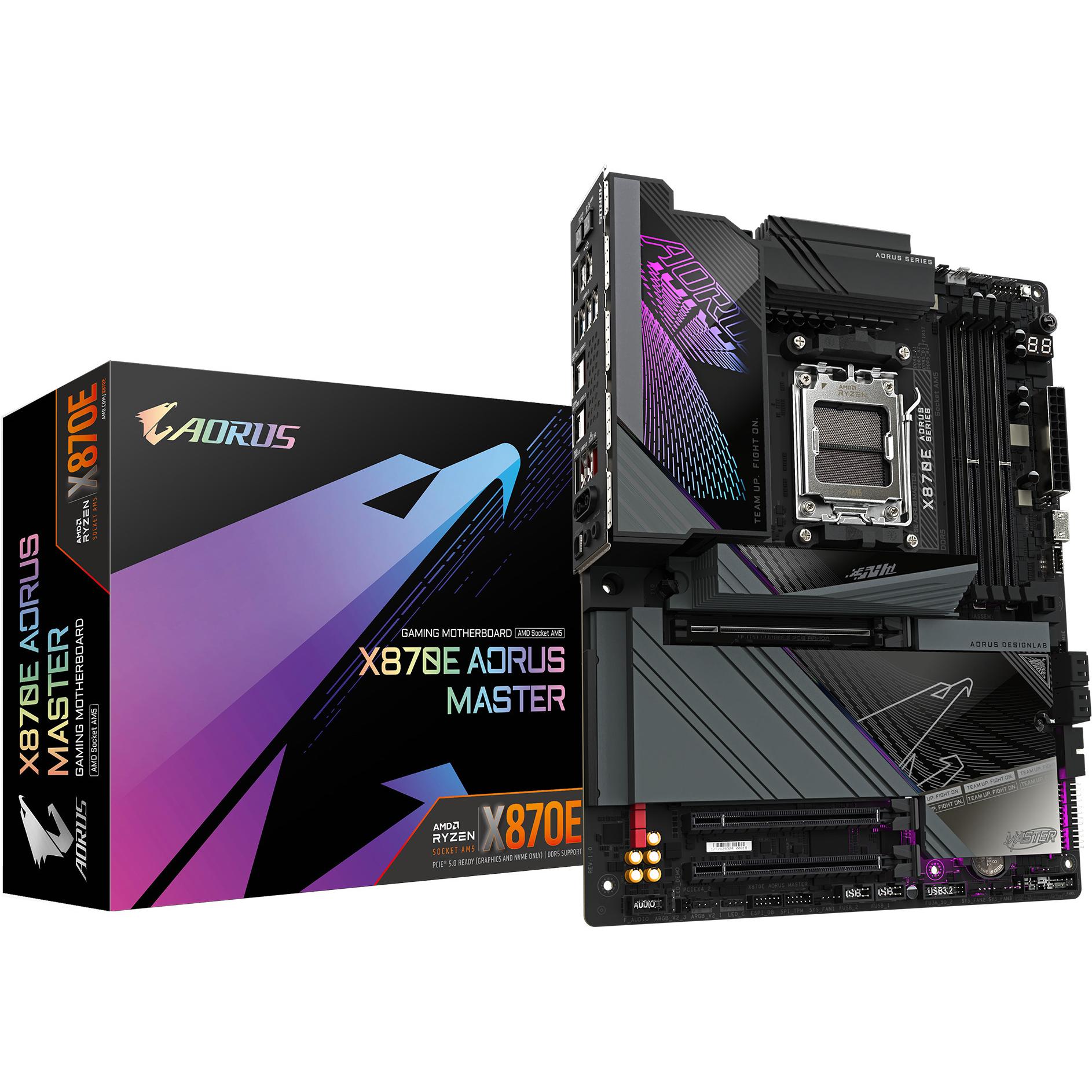 Gigabyte X870E AORUS MASTER (AM5, AMD X870E, ATX), Mainboard