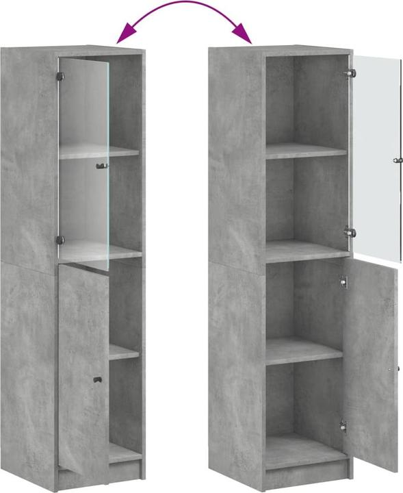 Image du produit vidaXL Highboard (37 x 35 x 142 cm)