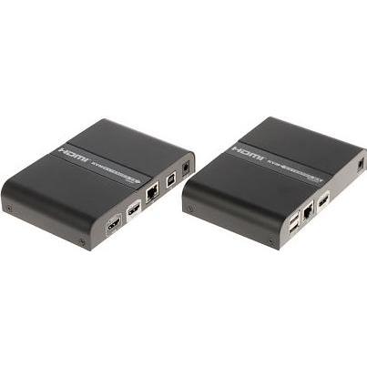 NoName EXTENDER HDMI+USB-EX-100-4K-V2, Switch KVM
