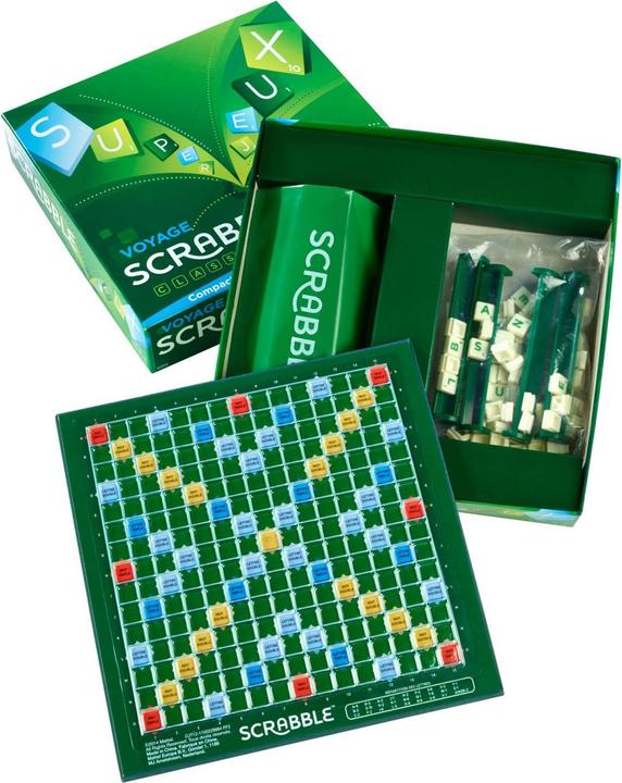 Image du produit Mattel Games Scrabble Voyage - Jeu de Société - 10 ans et + (Français)