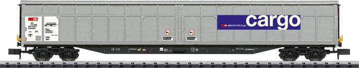 Produktbild MiniTrix Grossraum-Schiebewandwagen Habbiillns der SBB (Spur N)