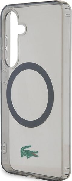 Actual product image Lacoste LCHMSULOK S921 czarny/black hardcase Transparent MagSafe (Samsung Galaxy S24+)