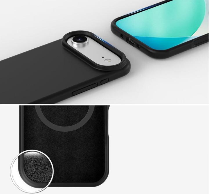 Produktbild 4smarts Cupertino, Rand, Apple, iPhone 17 Air, 16,8 cm (6.6"), Schwarz (Apple iPhone 17)