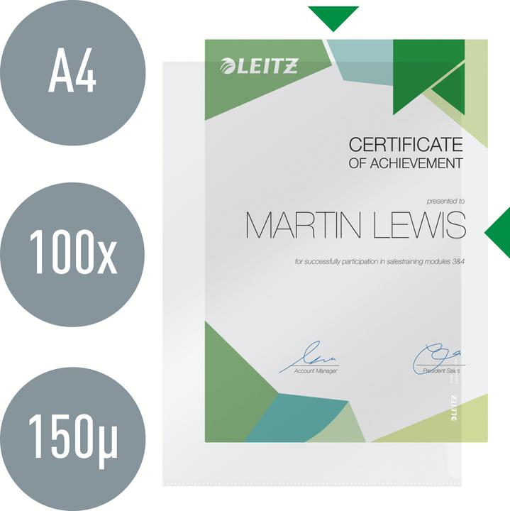 Immagine prodotto Leitz Buste trasparenti A4 Premium (A4, 100x)