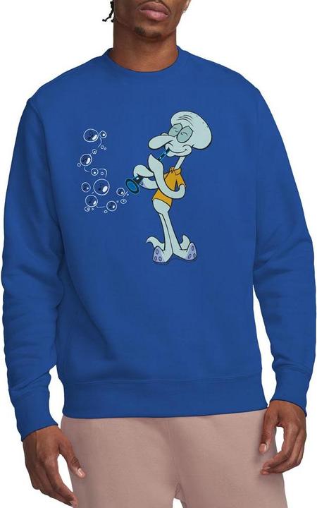 Actual product image Spongebob Squarepants Unisex Adult Squidward's Clarinet Sweatshirt (XXL)