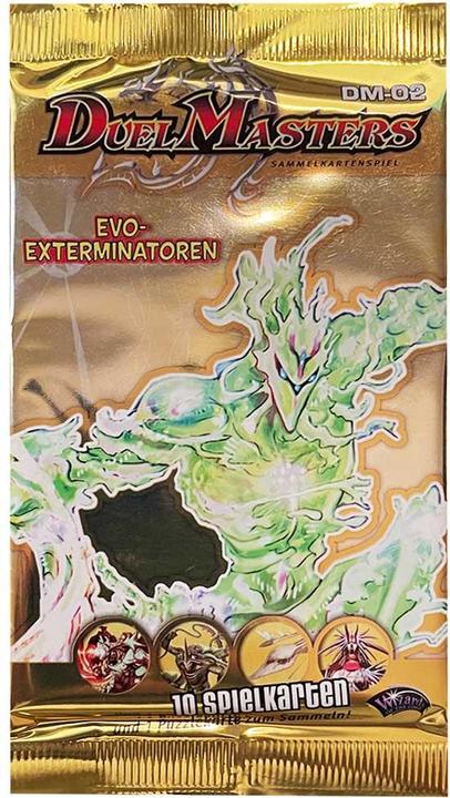 Actual product image Magic the Gathering Evo-Exterminatoren Duel Masters TCG Booster Pack DM02 (German, Booster Pack)