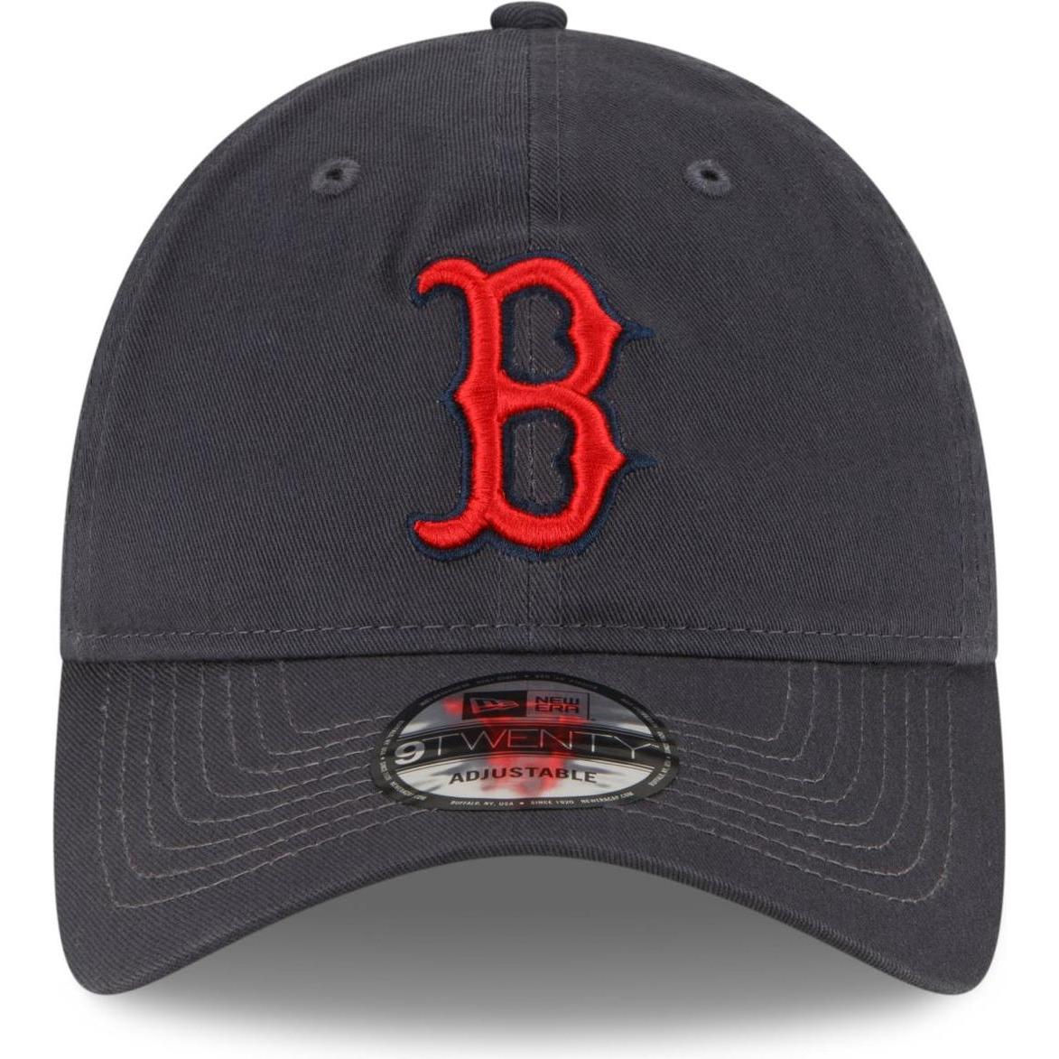 Thumbnail - New Era, Herren, Cap, 9Twenty Strapback Boston Red Sox, Grau