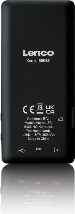 Productafbeelding Lenco Xemio 669BK (8 GB)