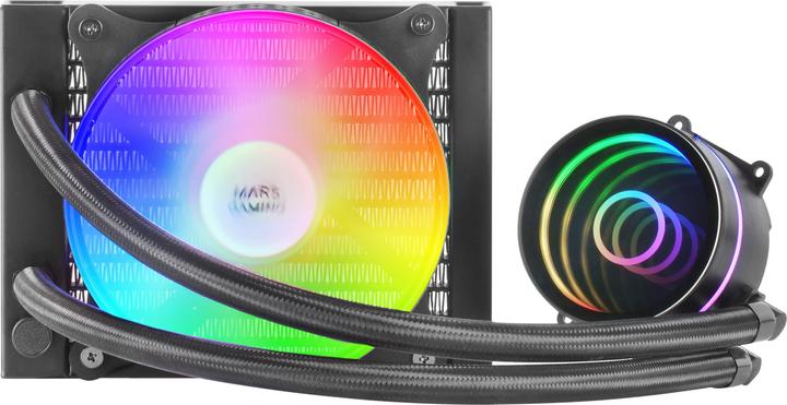 Immagine prodotto Mars Gaming Kit Watercooling Aio Ml-One RGB - 120 mm (Noir)