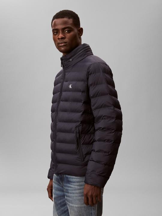 Actual product image Calvin Klein Jeans Ls Nylon Lt Wt Hooded Fz Puffer (XL)