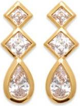 Image du produit Lara BOUCLES d'orilles Plaqué or - ZIRCONIA