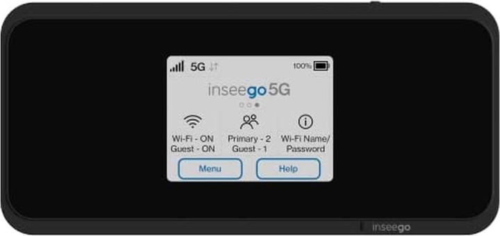 Actual product image Inseego 5G Mobile Hotspot Router with WiFi 6, 4G LTE Fallback, 20GB Data, and Free SIM Card