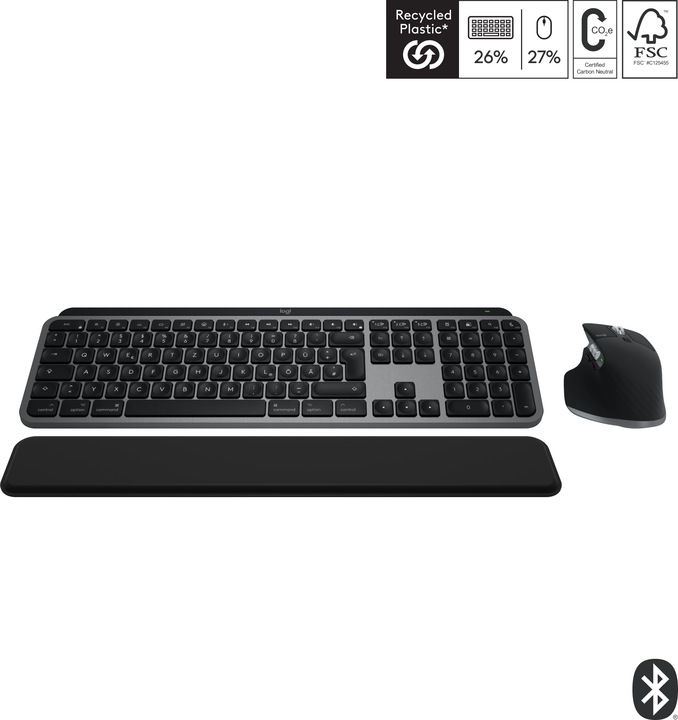 Productafbeelding Logitech MX Keys S Combo voor Mac (NL, Draadloze)
