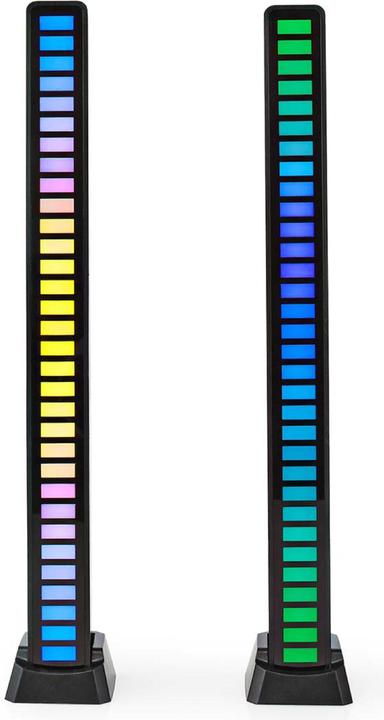 Nedis Play Light | LED | Battery-powered | Used for: Desktop / Notebook | Black