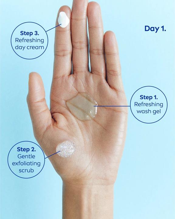 Produktbild NIVEA Cleansing Face Gel For Normal And Combination Skin Refreshing Wash Gel 150 Ml (Reinigungsgel, 150 ml)