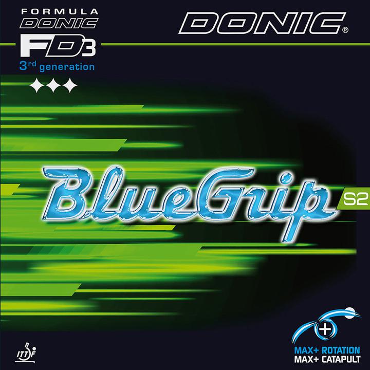Actual product image Donic Rubber Blue Grip S2