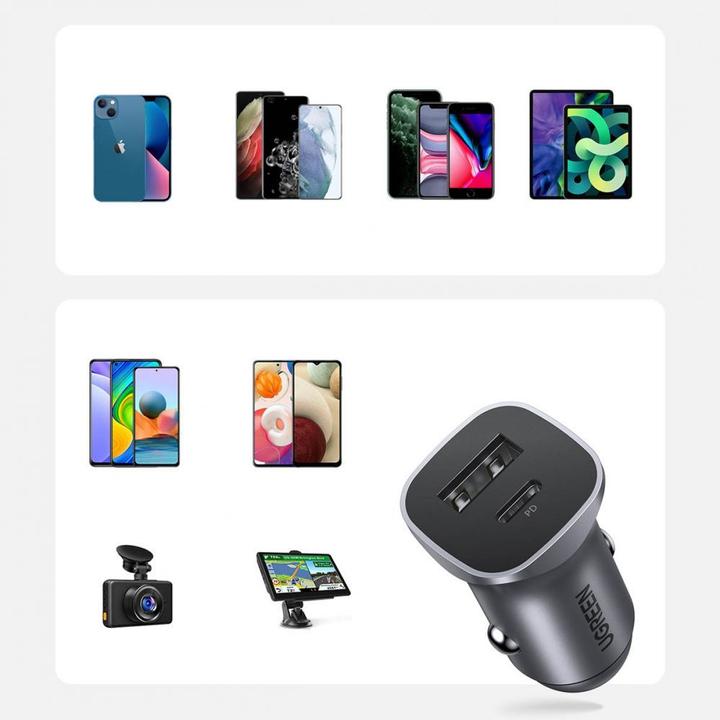Actual product image Ugreen Car Charger