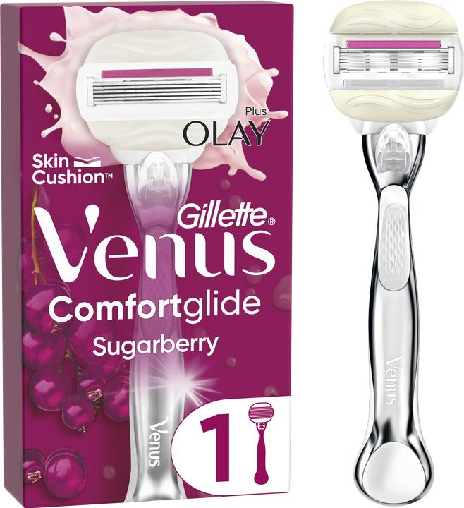 Produktbild Gillette Venus Gillette - Venus ComfortGlide Sugarberry - Women's razor + 1 head 1.0pcs