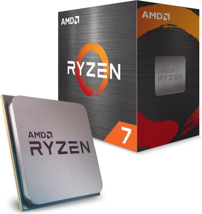 Actual product image AMD Ryzen 7 5800X (AM4, 3.80 GHz, 8 -Core)