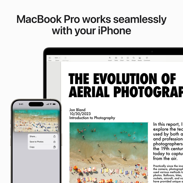 Produktbild Apple MacBook Pro - Late 2023 (14", M3 Max, 36 GB, 1000 GB, DE)