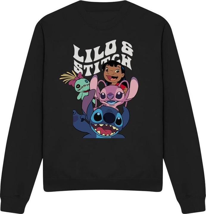 Actual product image Lilo & Stitch Unisex Adult Character Montage Sweatshirt (S)