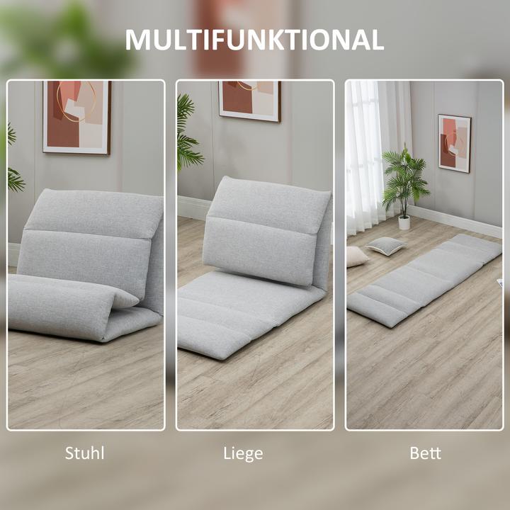 Produktbild Homcom Bodensofa mit Liegefunktion