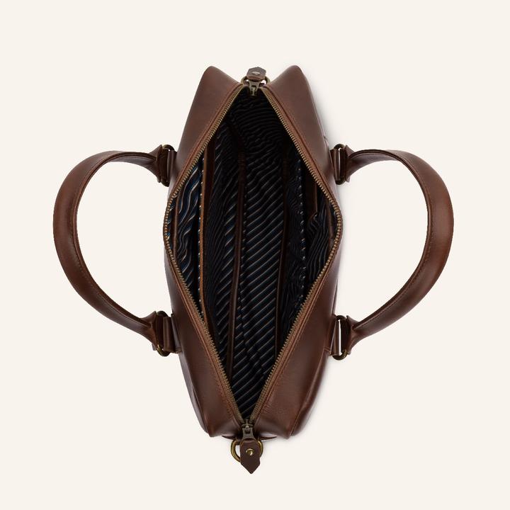 Image du produit Buckle & Seam Serviette Everett Marron/NewStripes (16")
