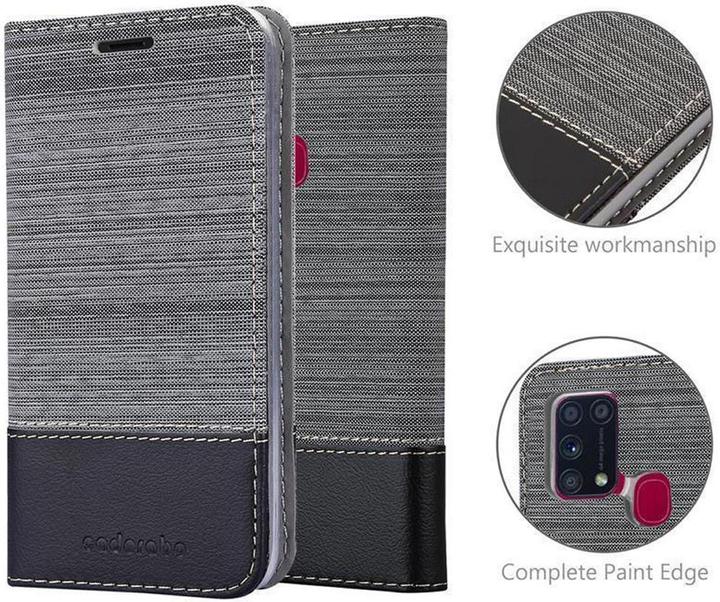 Produktbild Cadorabo Book Jeans Optik Cover (Samsung Galaxy M31)