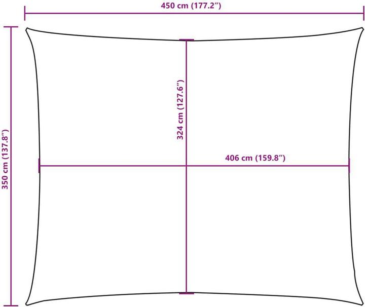 Produktbild vidaXL Nezhatok (350 x 450 cm)