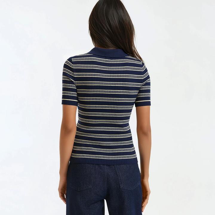 Produktbild La Redoute Collections Gestreifter Pulli (L)