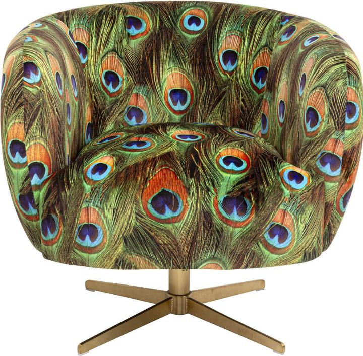 Produktbild Kare Design Drehsessel Peony Peacock