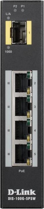 Produktbild D-Link DIS-100G-5PSW 5-Port Unmanaged (5 Ports)