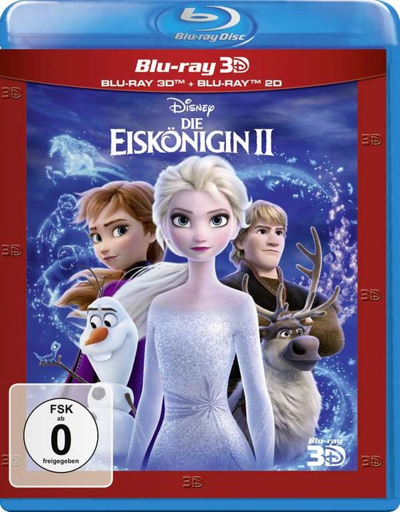 Produktbild Disney Interactive Studios Die Eiskönigin 2 3D BD (3D / 2D) - Nachfolgeprodukt (Blu-ray, 2020)