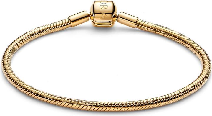 Produktbild Pandora Moments Schlangenkettenarmband Gold (18 cm, Edelstahl, Vergoldet)