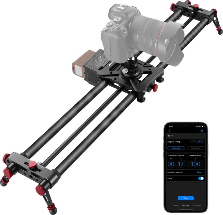 Actual product image Neewer 80cm App Electronic Video Slider (Various video accessories)